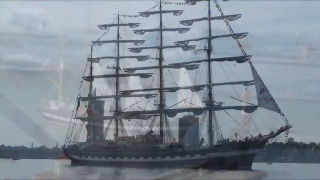 Паруса Кораблей Крузенштерна. Barque Kruzenshtern. Стихи: Владимир Матлин. Музыка: Александр Кедров смотреть онлайн