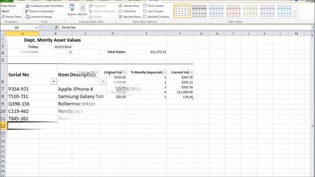 Automating Formula changes with Excel Tables смотреть онлайн