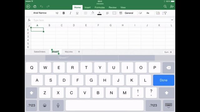 How to Manage Sheets in Excel for iPad смотреть онлайн