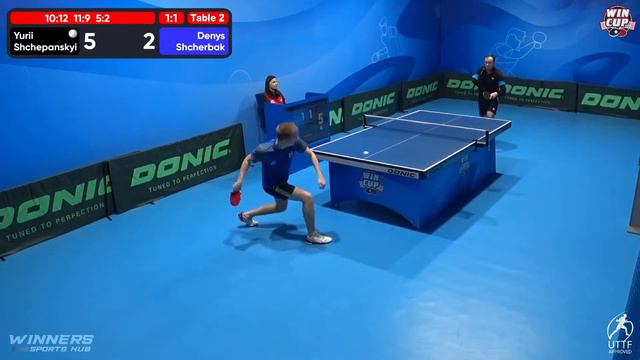 20:15 Yurii Shchepanskyi 1-3 Denys Shcherbak West 4 Final WIN CUP 09.03.2023 | TABLE TENNIS WINCUP смотреть онлайн