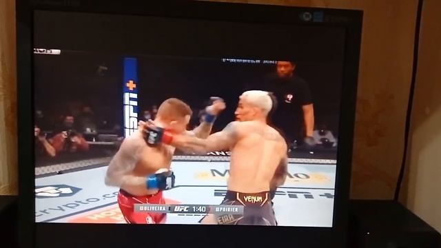 Чарльз Оливейра vs Дастин Порье полный бой. UFC 269 смотреть онлайн