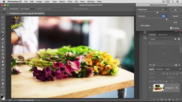 15 | Adjust brightness and contrast | Photoshop tutorials 2021 | Getall Channel 15 смотреть онлайн