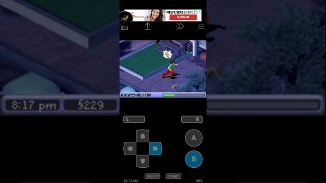 The Sims 2 On Game Boy Advance Emulator смотреть онлайн