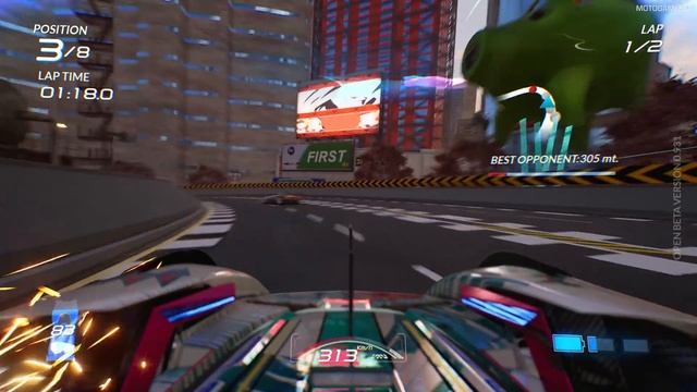 Xenon Racer Open Beta - Tokyo Garden Gameplay [4K 60FPS] смотреть онлайн