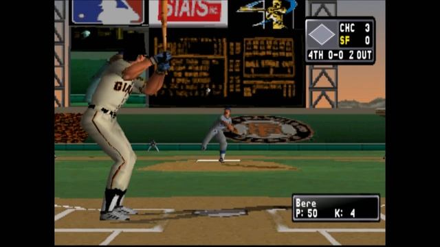 High Heat Major League Baseball 2002 (PlayStation) - Chicago Cubs vs. San Francisco Giants смотреть онлайн