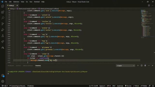 [NEW] - Discord.JS | How to make a bot | Episode 20 - Snipe Command!! смотреть онлайн