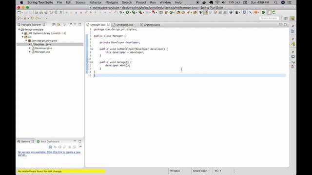 Design Principle - Dependency Inversion Principle | Simple Programming смотреть онлайн