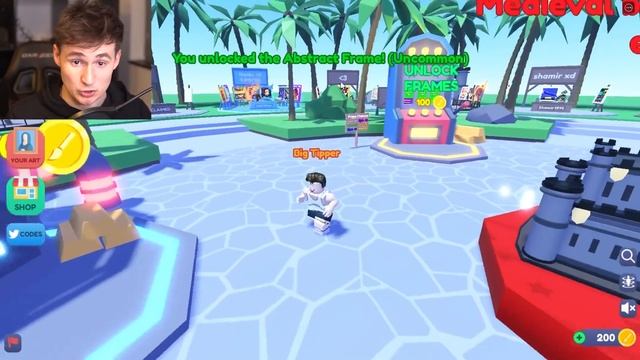 I MADE ART FOR A DAY AND THIS HAPPENED.. - Roblox Starving Artist