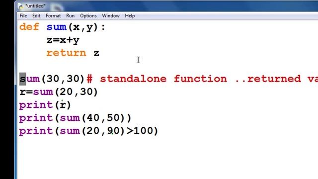 Returning Values From Python Functions - Python Programming смотреть онлайн