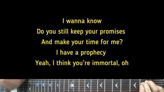 YUNGBLUD - When We Die | Karaoke Guitar Instrumental
