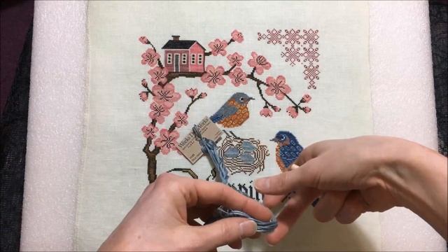 Птички от Cottage Garden Samplings - 5. Bluebird of Happiness смотреть онлайн