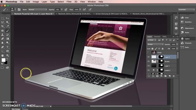 Adobe Photoshop CS6 – Presentation Mock-Ups (Part 3 of 3) смотреть онлайн