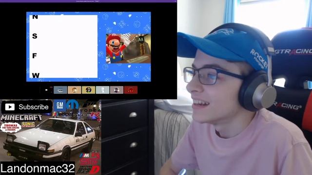 RAP BATTLE WITH T-DUBS! - Mario Reacts To Nintendo Memes 9 ft. Bob Reaction смотреть онлайн