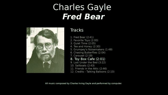 Charles Gayle - 8. Toy Box Cafe - Fred Bear смотреть онлайн