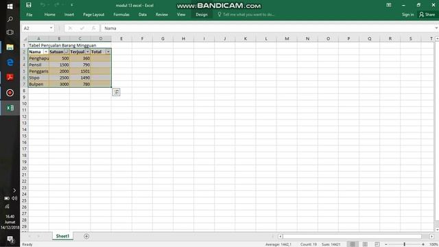 EXCEL MODUL 13 VIDEO 1 смотреть онлайн