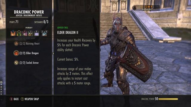 ESO - Almost Immortal Warrior - PVE Dragonknight Tank Build - (Harrowstorm) смотреть онлайн