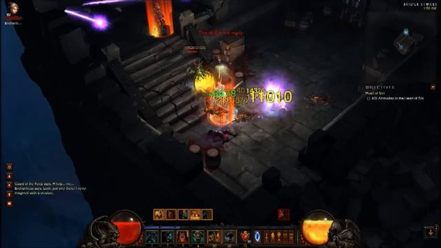 Diablo 3 - Act 3 Inferno Bash Whirlwind Barbarian (1.0.4) смотреть онлайн