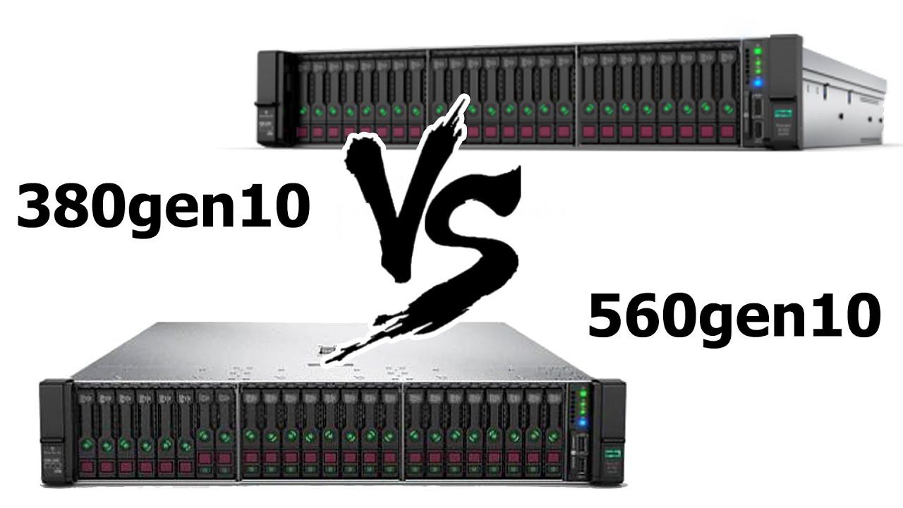 Битва титанов HP Proliant DL380gen10 VS HP Proliant DL560gen10 смотреть онлайн