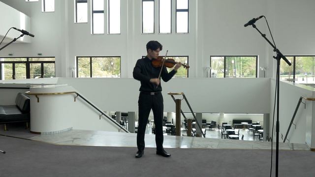 Michael Bell Plays E. Ysaye Sonata Nr. 4, First Movement