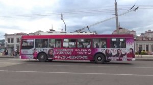 Читинский троллейбус "Ушедшие в историю" классический троллейбус ЗиУ-682Г