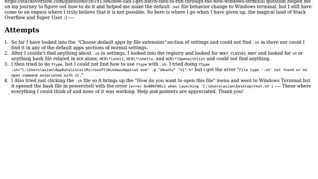 How do you make .sh files open with Windows Terminal Ubuntu? смотреть онлайн