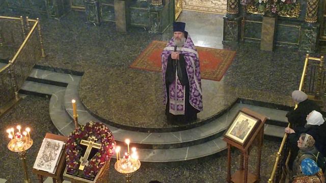 Проповедь на попразднство Воздвижения Креста Господня смотреть онлайн