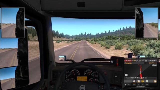 [ATS] New Mexico - FARMINGTON (NM)-RATON (NM) via US64 + Forest Shortcut - Volvo VNL 780 Sleeper смотреть онлайн