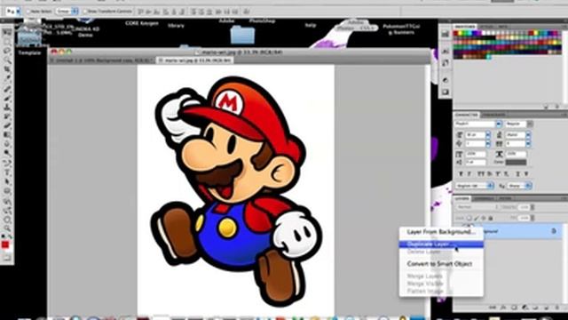 How to edit the backgound on a JPG in Photoshop CS5 смотреть онлайн