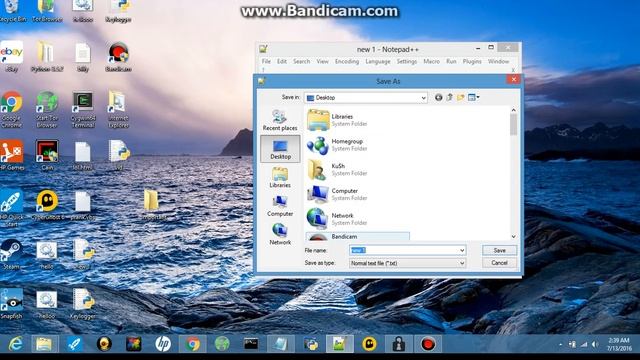 How to use python on win 8 and 10 with notepad++ смотреть онлайн