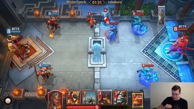 Rank 8 Koth Games, practicing for the Standard Event | Magic: ManaStrike Koth Deck Day 7 смотреть онлайн