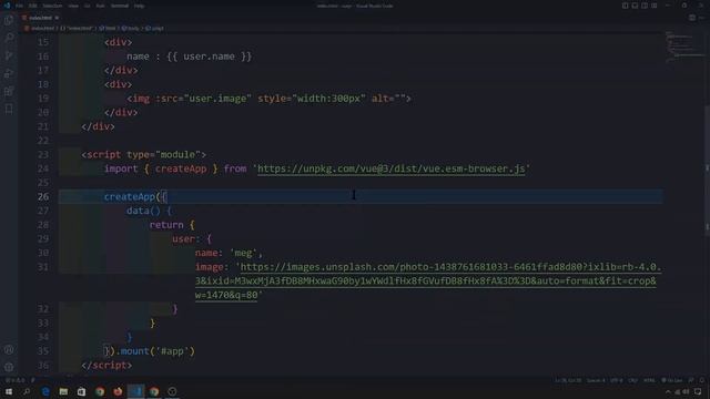 Tutorial Vue JS: Binding to Attributes (v-bind) | href, src, style, class binding смотреть онлайн