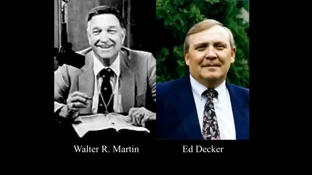 Walter Martin Vs. Ed Decker Dialogue On The Doorstep With A Mormon