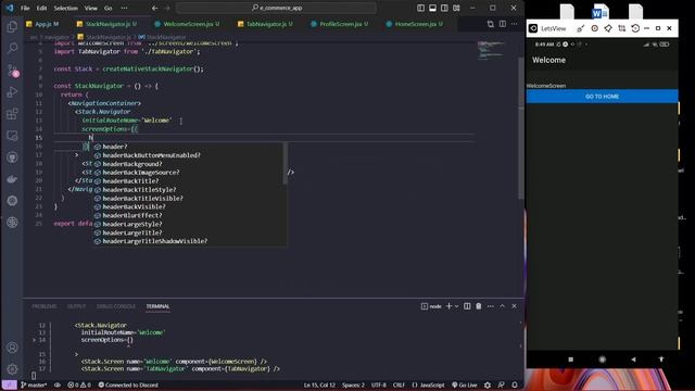 React Native Hide Header Bar | Header Bar Options (Remove Header Bar) смотреть онлайн