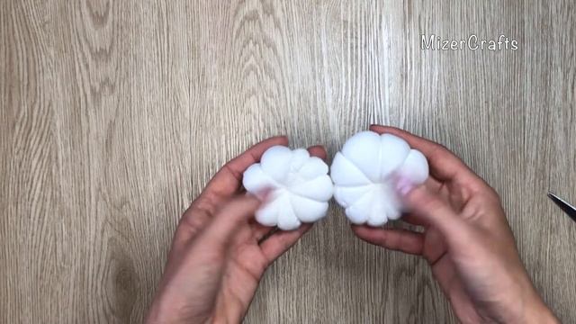 Текстильные тыквы // Fabric pumpkins/DIY //Тыквы из ткани смотреть онлайн