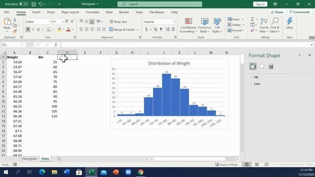 How to Create a Histogram (Frequency Distribution Chart) in Excel 2016 / 2019/ 365 - Excel Girl смотреть онлайн