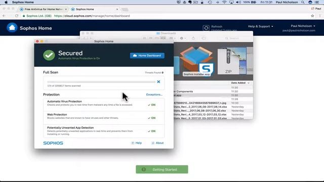 How To: Install Sophos Free Antivirus Software On Your Mac Firewall Ransomware Detection/Protection смотреть онлайн