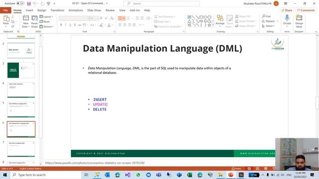 Types Of Commands | Database Design | Database SQL Server Course | Lec-10| URDU | Hindi| смотреть онлайн