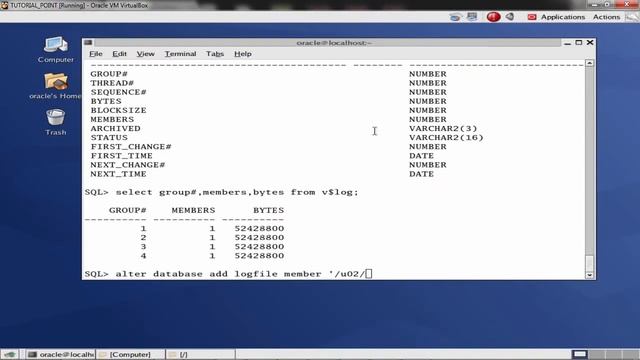 Oracle DB - Multiplexing Redo Log Files смотреть онлайн