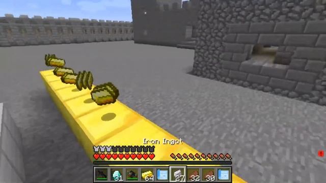 MineCraft Mini-game: SKY BATTLE CASTLE WARS смотреть онлайн