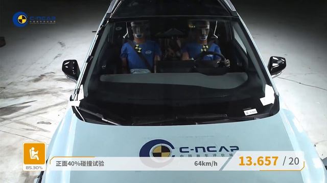 2021 GAC-Aion V Plus C-NCAP Crash & Safety Test смотреть онлайн