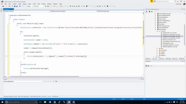 C# Data Projects Part 1 - SqlConnection and Simple Queries смотреть онлайн