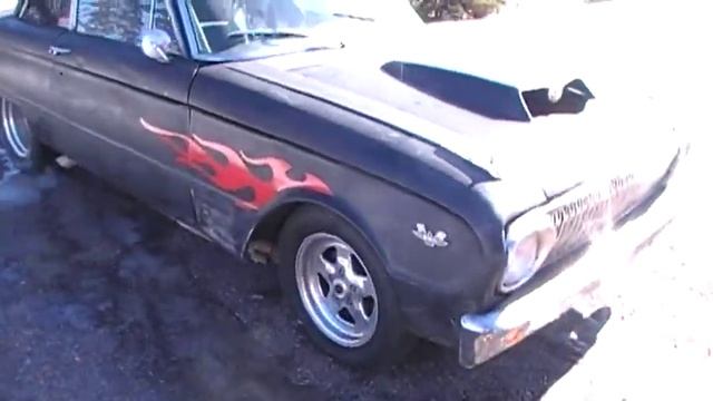 1962 Ford Falcon 390efi first time out this winter 2019 смотреть онлайн