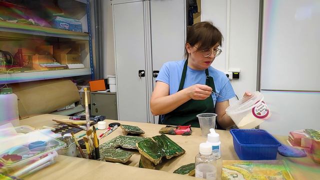 Восстановление печных изразцов, найденных при раскопках смотреть онлайн