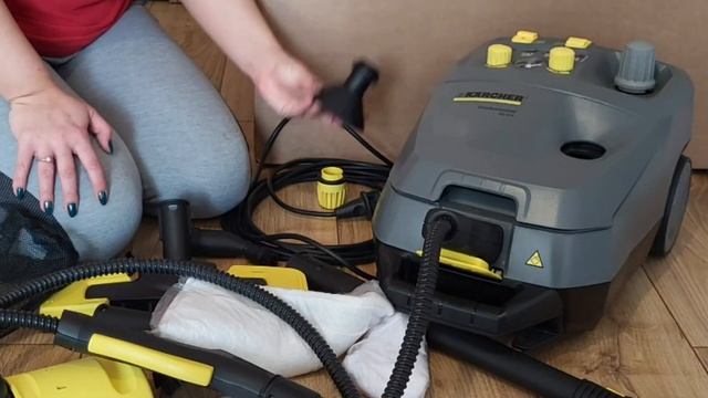 Parownica Karcher SG 4/4 Professional Unboxing смотреть онлайн