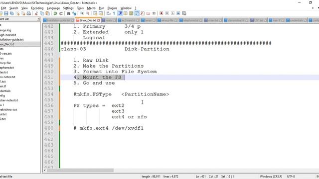Disk Partition class 03 смотреть онлайн