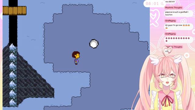 【UNDERTALE】 i come in peace【PACIFIST RUN】 | Prim Roserin idol VTuber смотреть онлайн