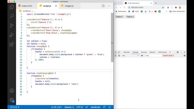 Dynamic Import | Javascript | Module | Malayalam смотреть онлайн