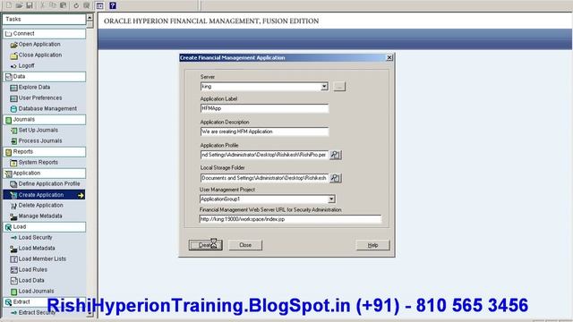 ORACLE Hyperion Financial Management HYPERION,HFM Tutorial2 Application смотреть онлайн