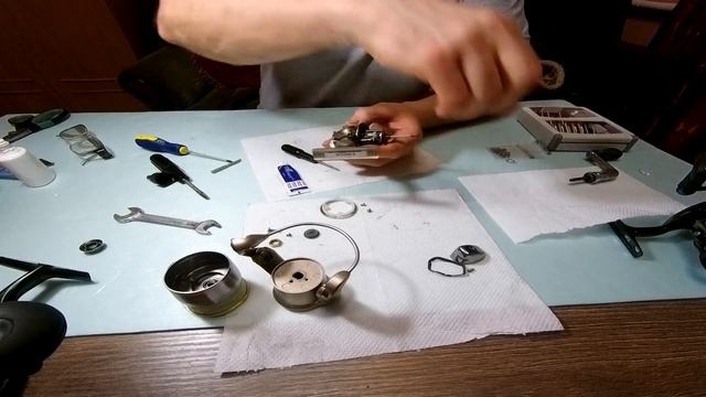 Катушка RYOBI EXCIA MX 2000. Разборка и ТО. (RYOBI EXCIA MX 2000 reel. Disassembly and maintenance. смотреть онлайн