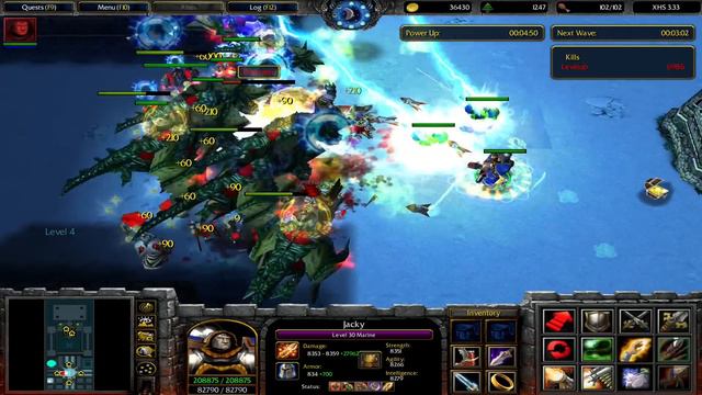 X Hero Siege 3.33, Marine Extreme, Level 4 Impossible ,8 ways Single Hero смотреть онлайн